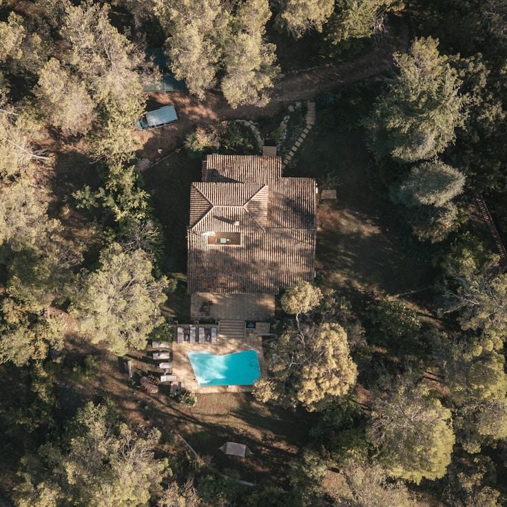 Kids playground area in Switzerland